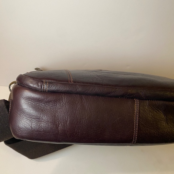 Samsonite Brown Soft Leather Briefcase - Picture 10 of 13